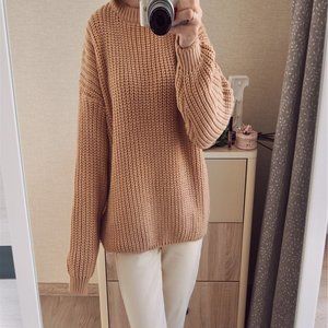 Loose Autumn Sweater WomenNew Korean Elegant Knitt